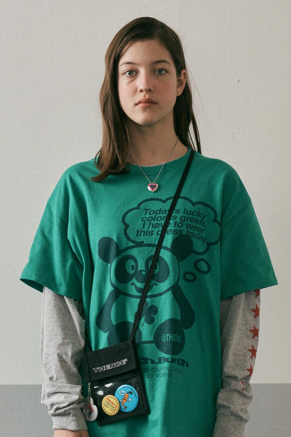 Boxy Half Tee_TLB_Green