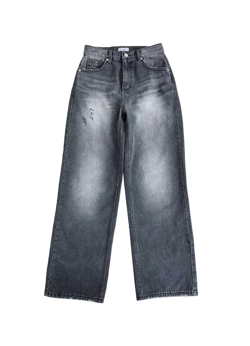 SIGNATURE DENIM PANTS / BLACK