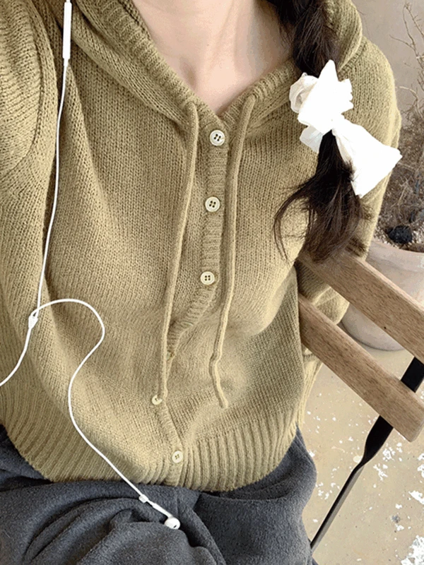 [울5 모헤어5][fw버전 추가] 알파 파스텔 후드 니트 가디건 (8col)