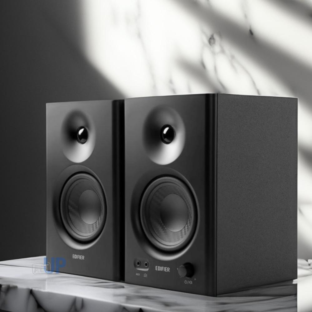 에디파이어 MR4 블랙 우드 스피커 블루투스 컴퓨터 오디오 스튜디오 모니터 앰프 녹음실