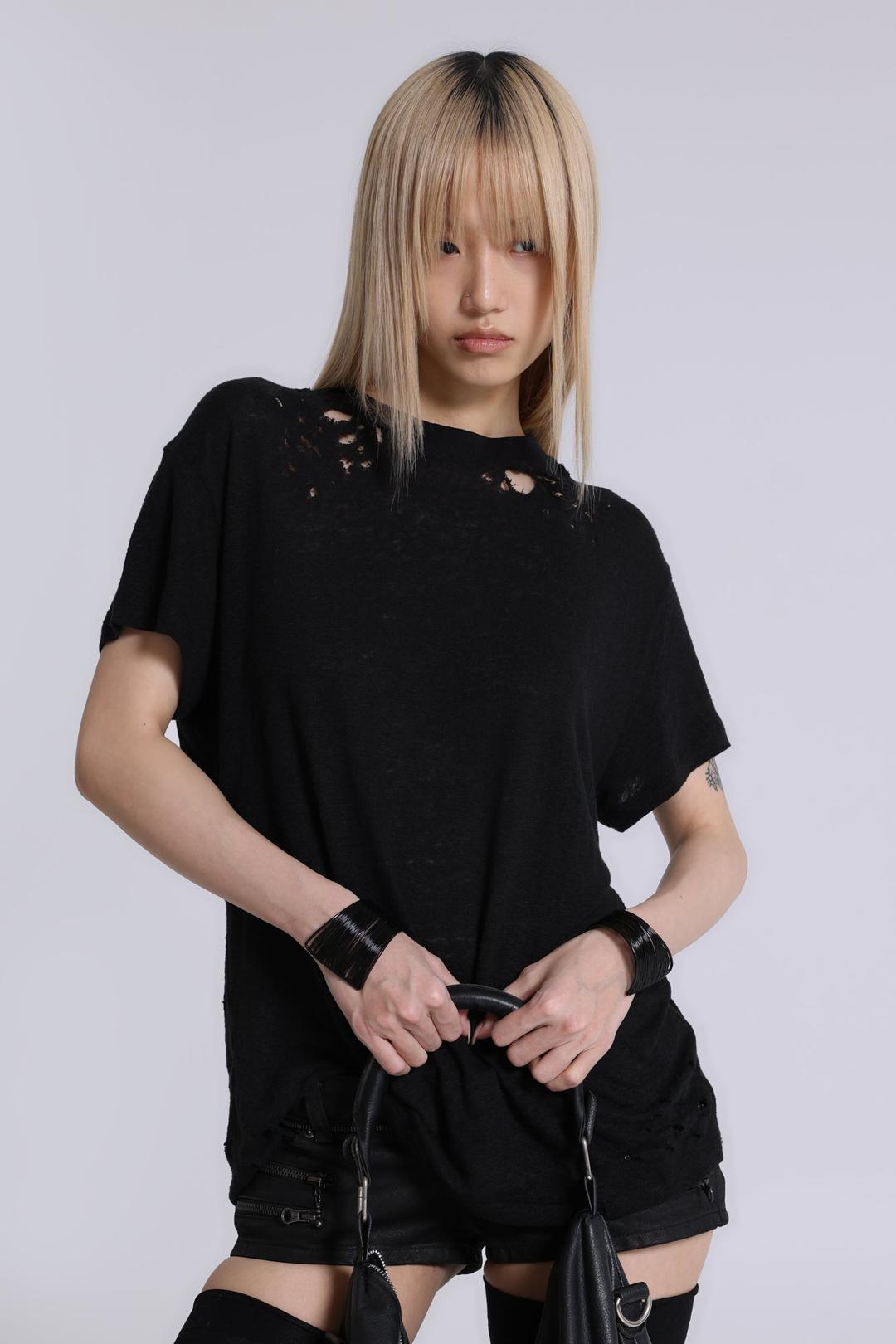 Black Bite T-Shirt - XXS / Black