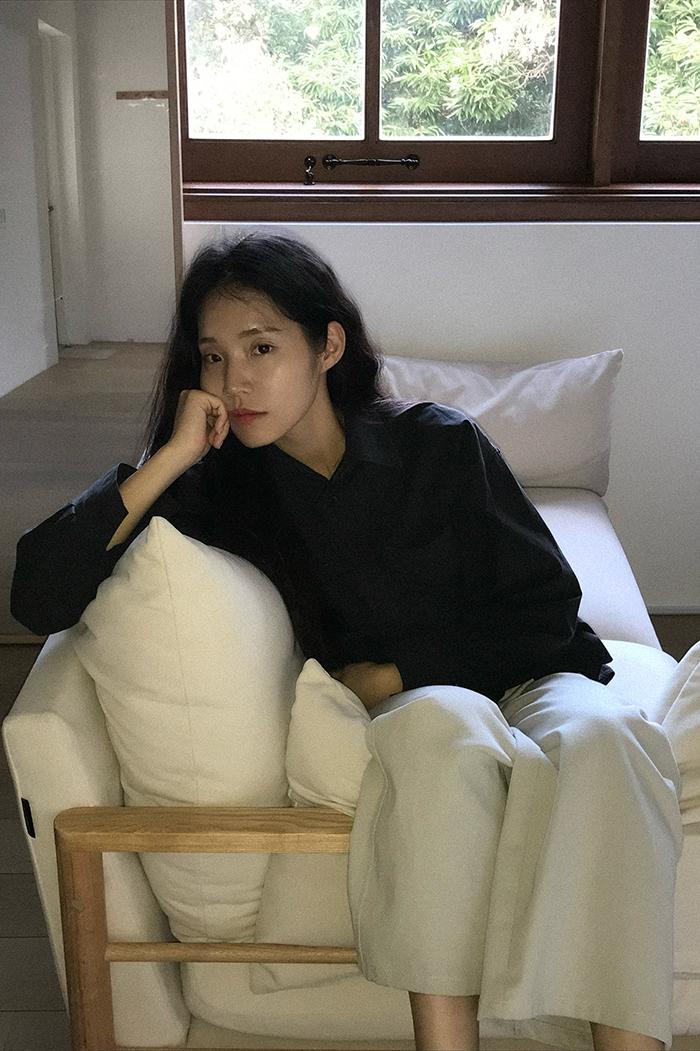 VINTAGE COTTON SHIRT - MIDNIGHT NAVY