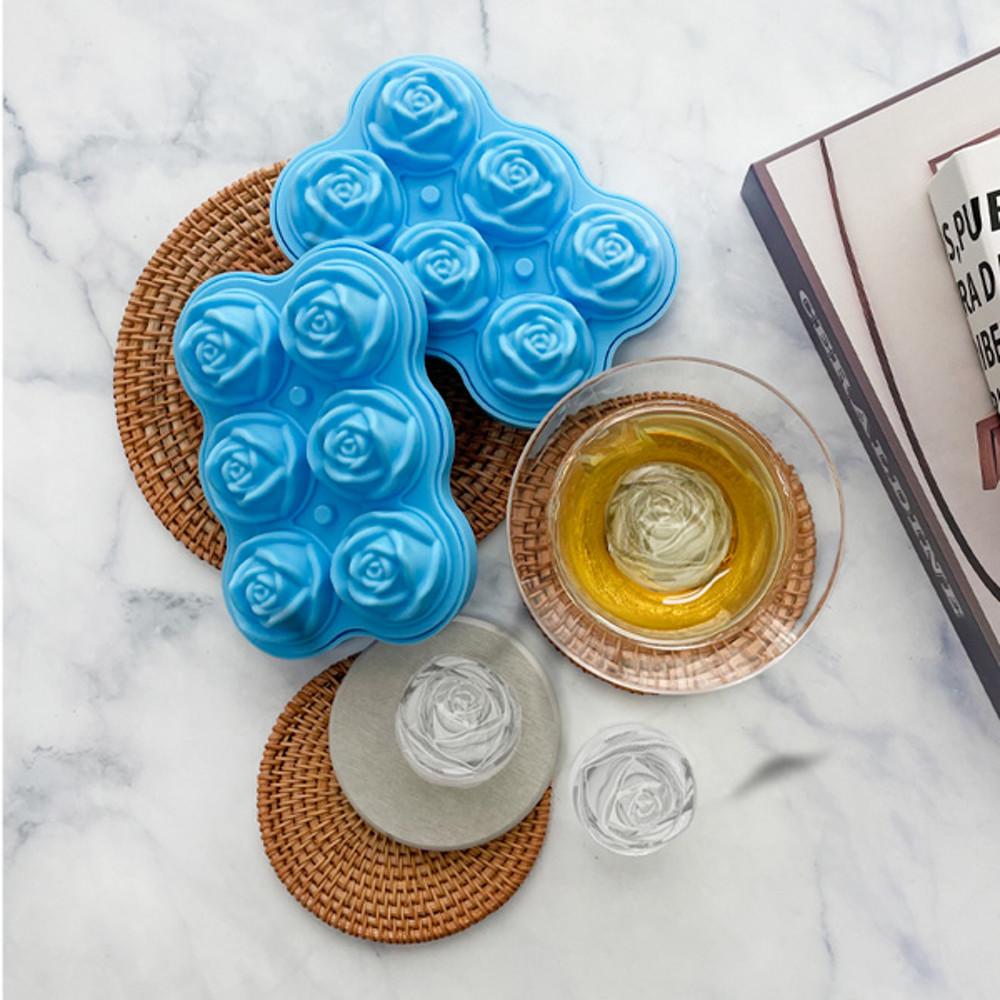 인블룸 실리콘 장미 얼음틀 6구 얼음트레이