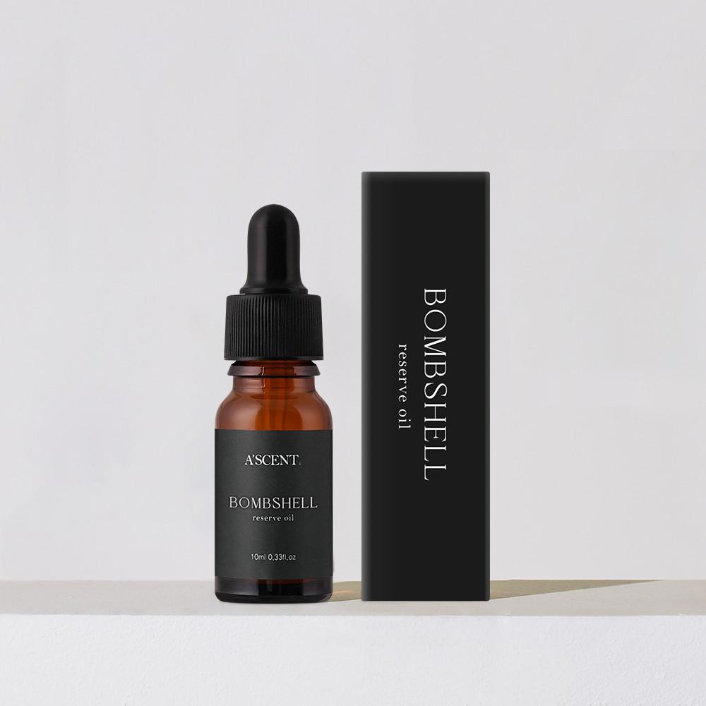 에이센트 리저브 오일 10ml 실내방향제 프래그런스 오일 밤쉘 피오니향