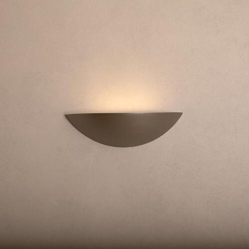 (7월특가) 코램프 하프문 와이드 벽등 니켈샤틴 (전구포함)