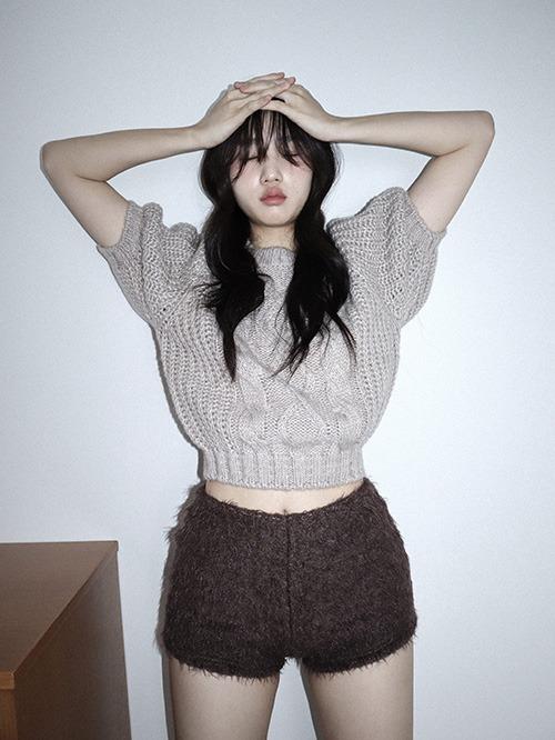 puff princess knit, 4color
