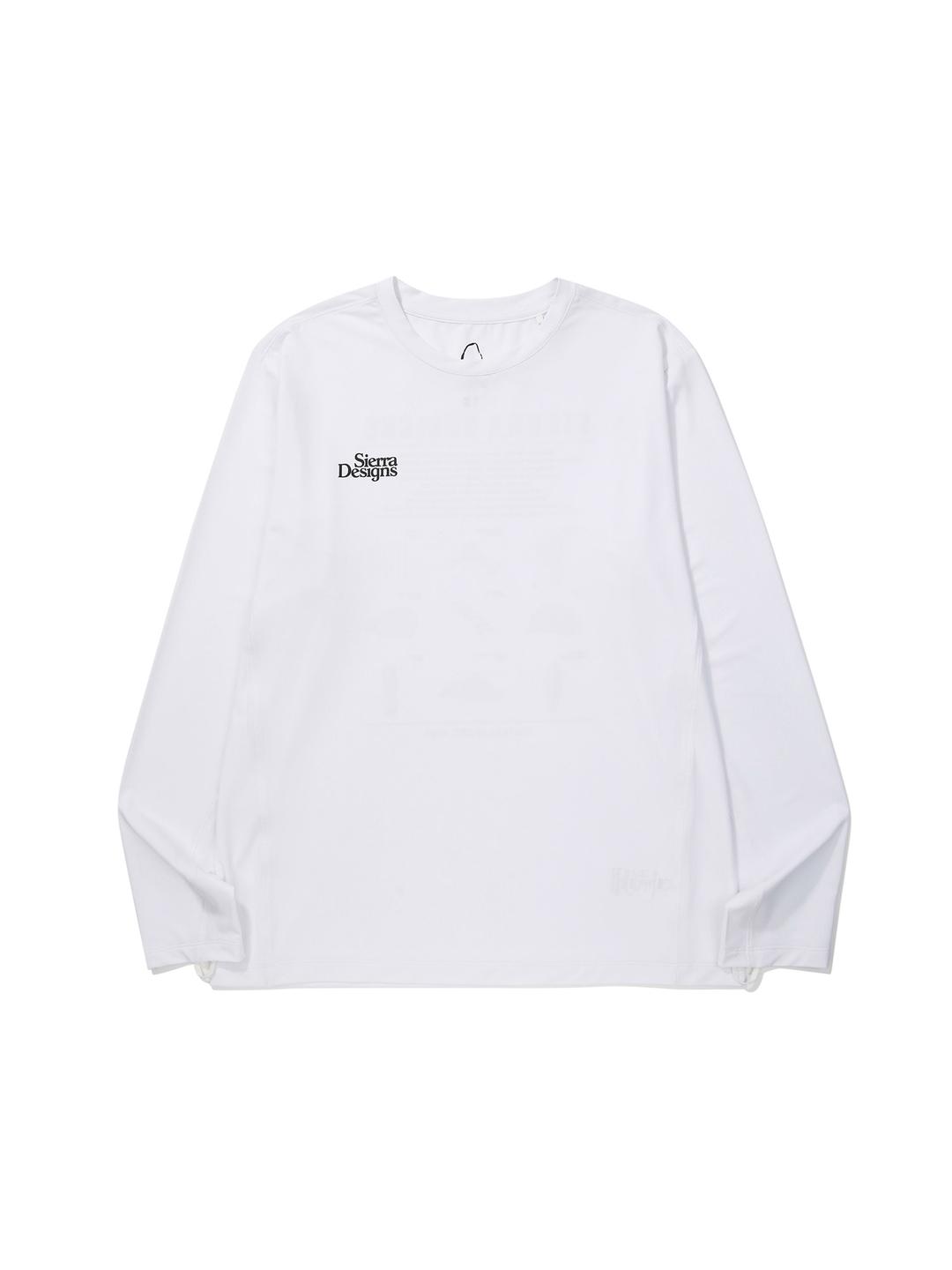 칠라이트(CHILL LITE) 아스킨 기어 아카이브 롱 슬리브 WHITE