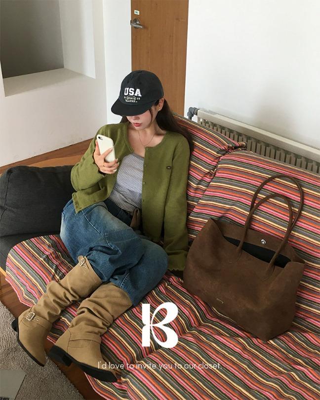 [25F/W NEW][MADE/울함유]캔디 프릴 니트 가디건