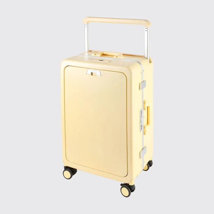 독일 베르만 투어랩 와이드 핸들 수하물 PC 여행용 캐리어 24인치 옐로우