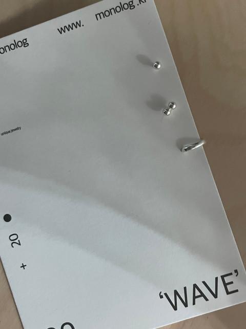 데일리 심플 여자 실버 은 피어싱 세트 P042