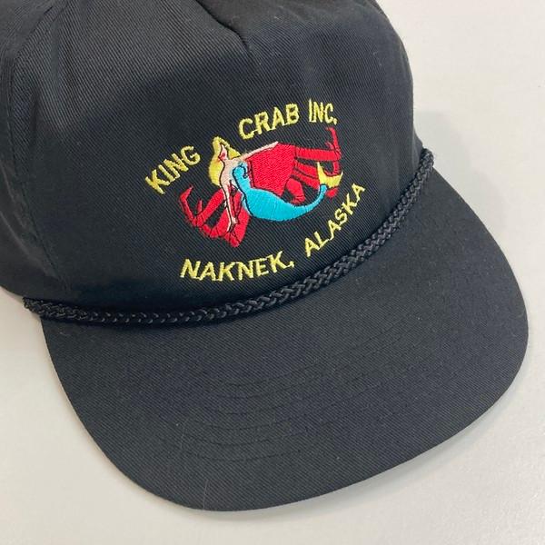 90`s King crab inc trucker cap (otto base)