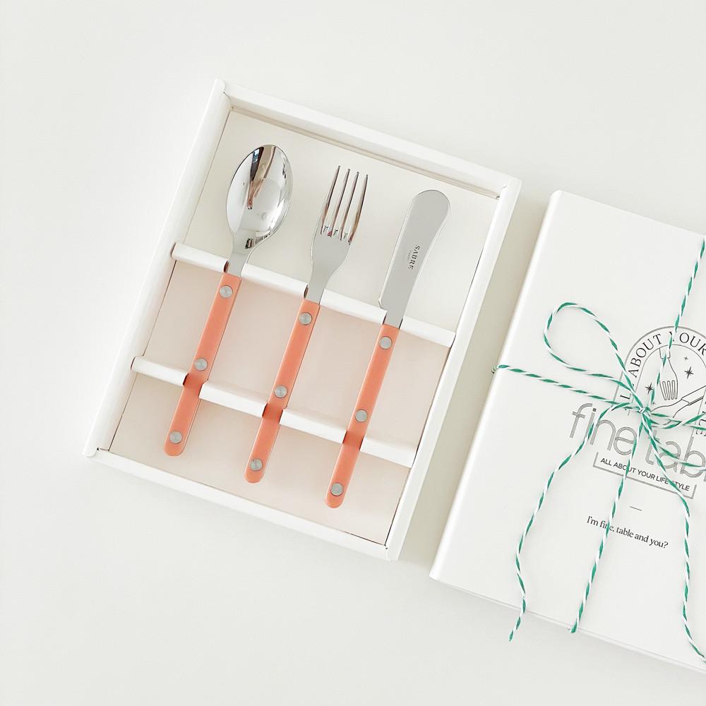 (당일/무료배송) 사브르 커트러리 세트 (디저트스푼 디저트포크 스프레더)