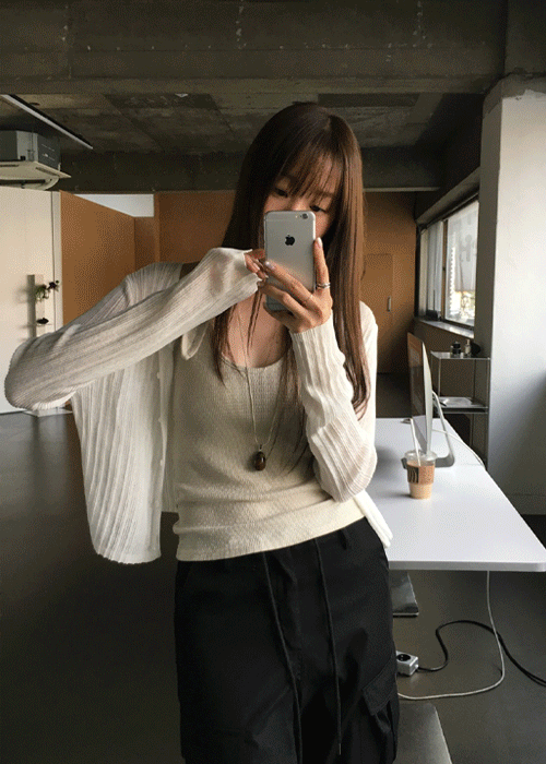 유어제이 [쿨링감] 실링 썸머 쿨 가디건 (3 color)