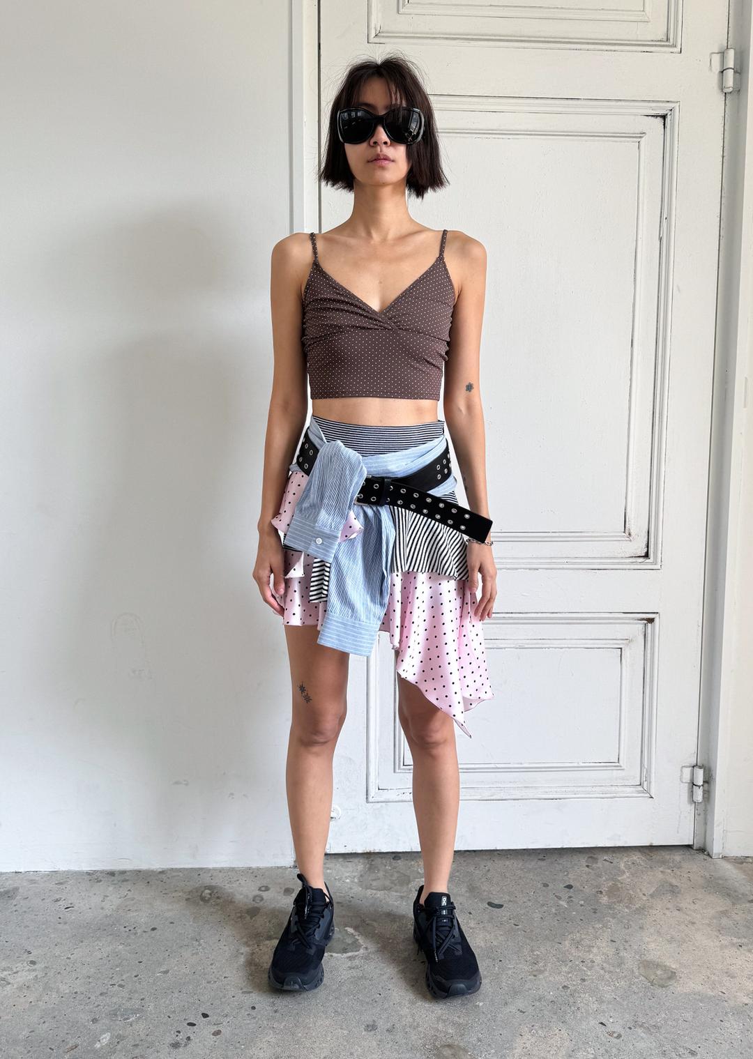 SHIRT LAYERED SKIRT