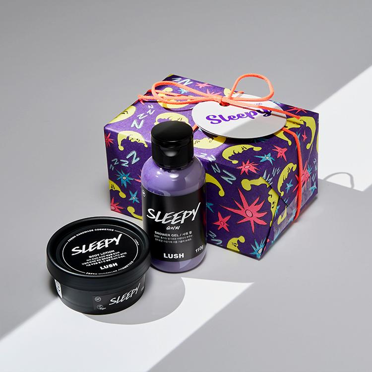 "달콤한 꿀잠선물" 슬리피 - 기프트 (샤워젤+바디로션)/선물