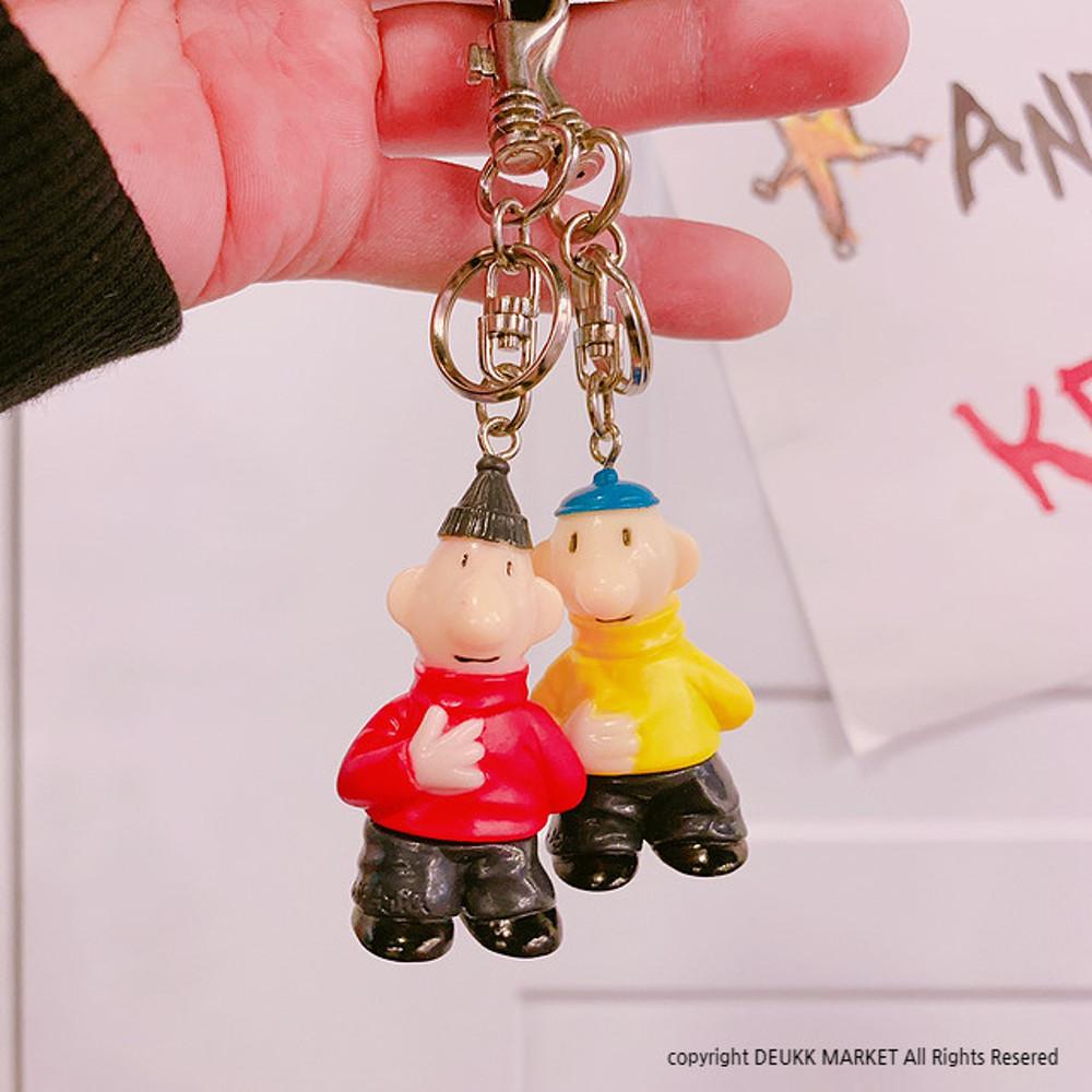 빈티지 패트와 매트 키링 ver.2  / 자동차 키링/에어팟키링/피규어