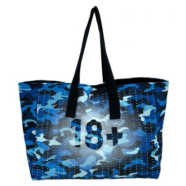 18+ HOTFIX CAMO BAG BLUE