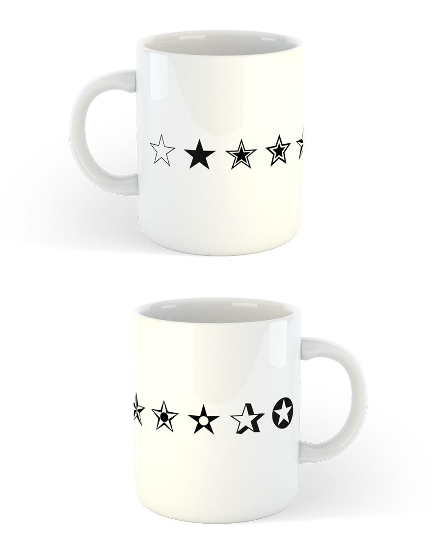 STAR 별 머그컵 (wh)