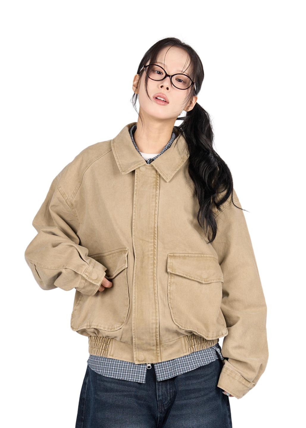 릿킴 BARNET WASHED BLOUSON