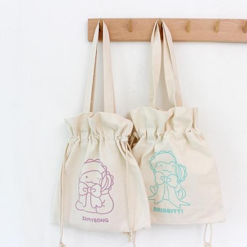 익명깨꾹 복조리에코백