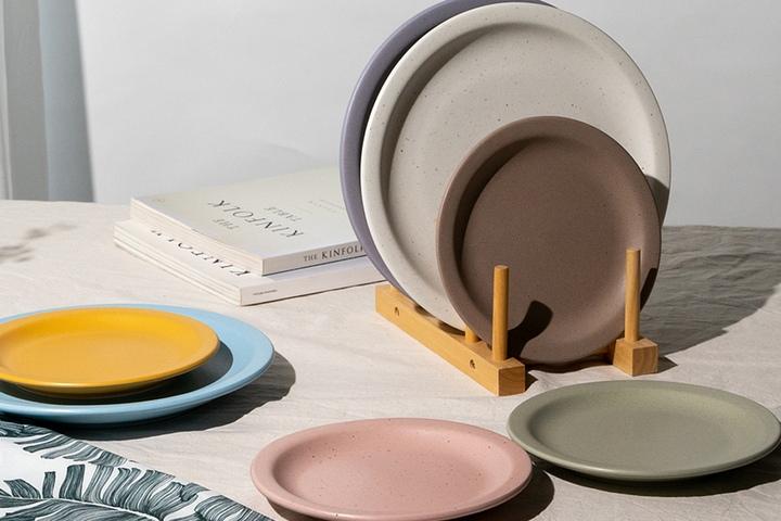 Mano 빈티지 점박이 디저트접시 16cm