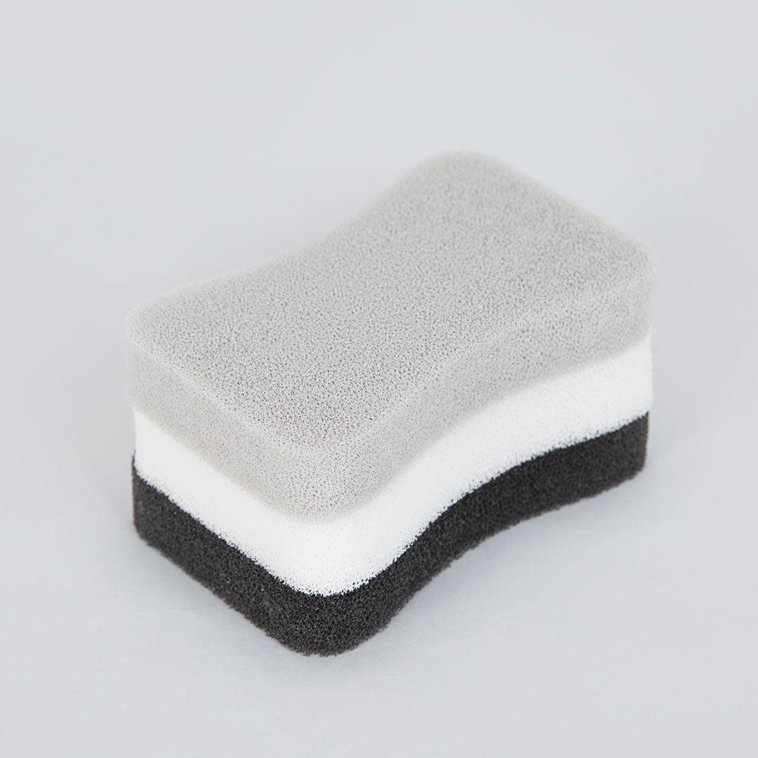 스마일리지 실리콘 수세미 3P(화이트/블랙/그레이)