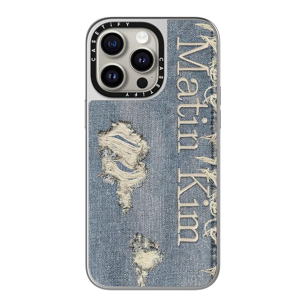 Matin Kim Destroyed Denim Case