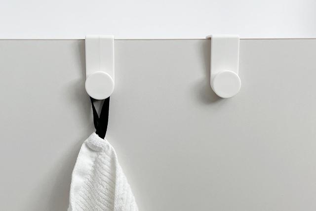 클립형 도어후크 / 싱크대걸이 2개입