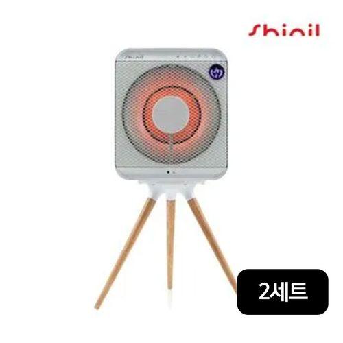 신일 에코 팬 큐브 히터 화이트 2세트(SEH-F600HFW)