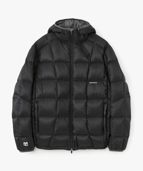 [덕다운90:10]스퀘어 퀼팅 다운 자켓_BLACK