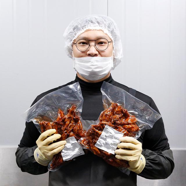 매운 불 닭발 통 무뼈 튤립 국물닭발 숯불 형제 캠핑음식 [원산지:상세설명에 표시]