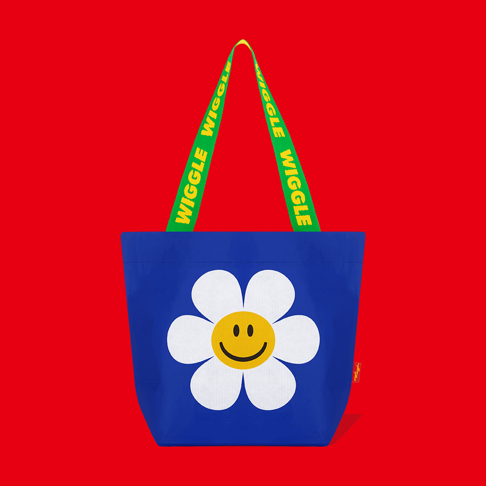 리유저블 쇼퍼백(S) - Smile We Love Blue