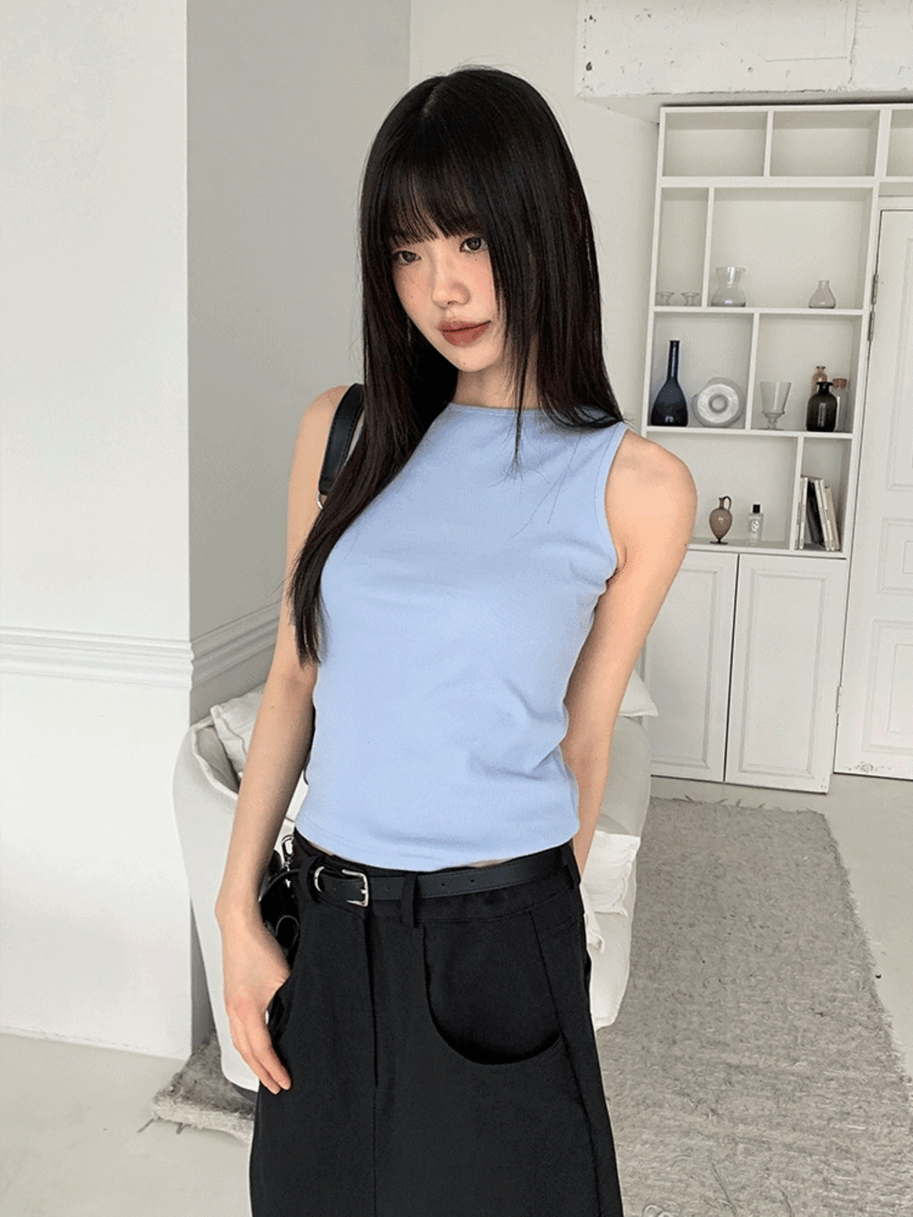 하이리밋 [BASIC] 세클 보트넥 베이직 나시