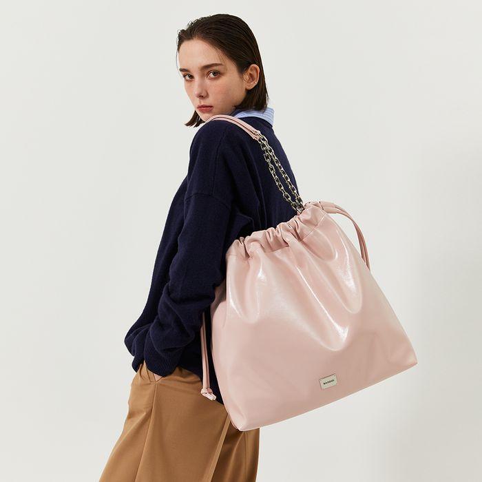 CH. TRAWSTRING BAG, PINK