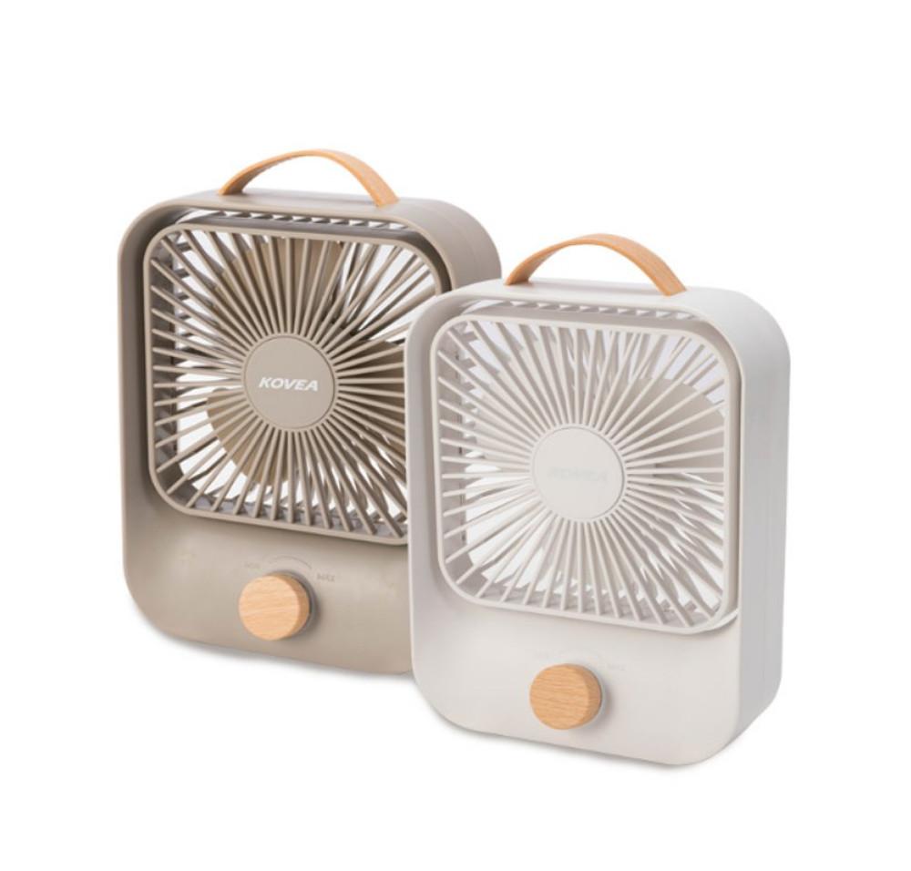 코베아 에어팬 캠핑 야외 탁상 휴대용 무선 선풍기
