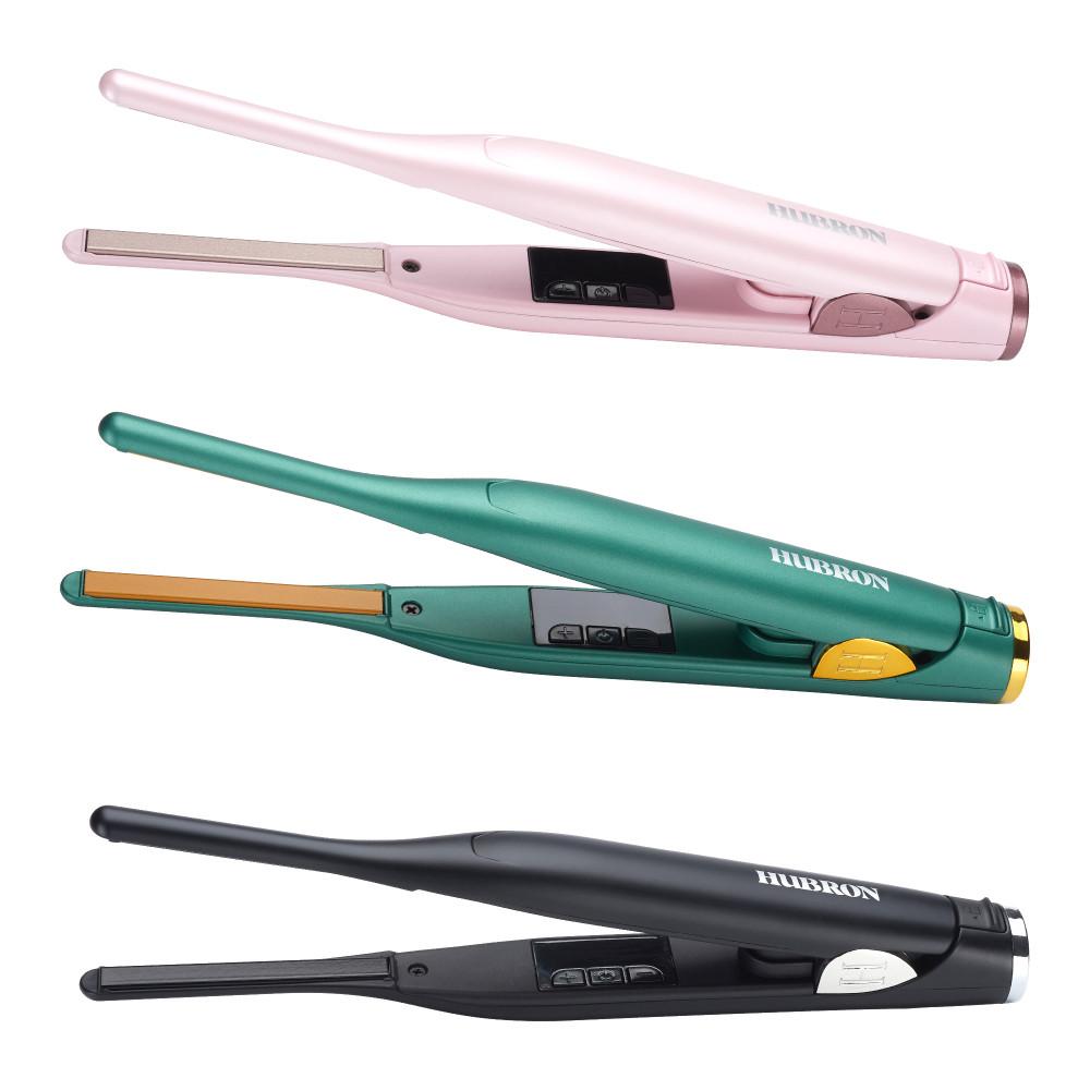 휴브론 뿌리볼륨고데기 짧은 웨이브 앞머리 슬림얇은 전문가용 미용실뽕 정수리고대기