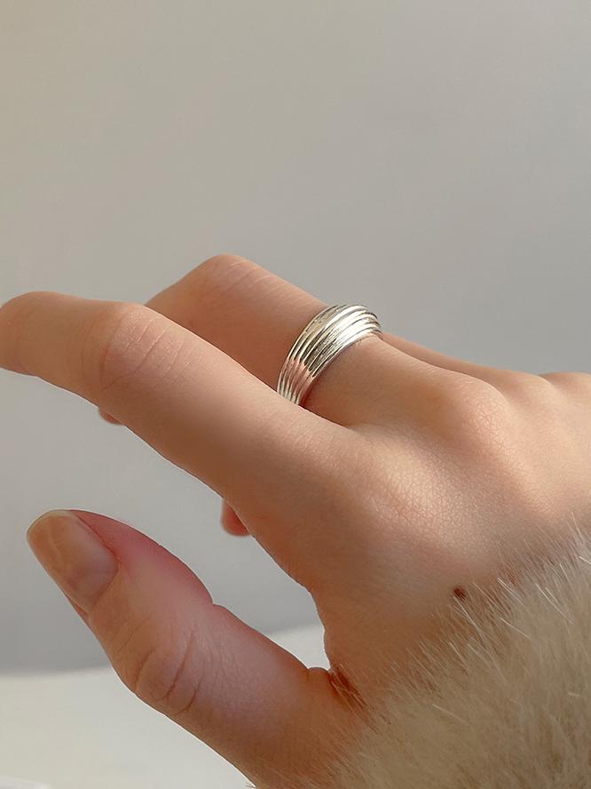 silver muto ring