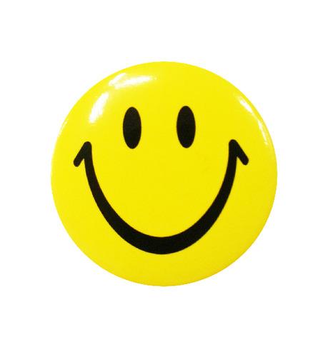 J001 - 스마일 원형뺏지 (30mm)