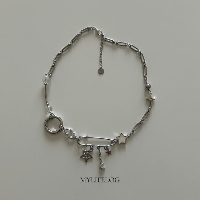 kirakira star chain necklace