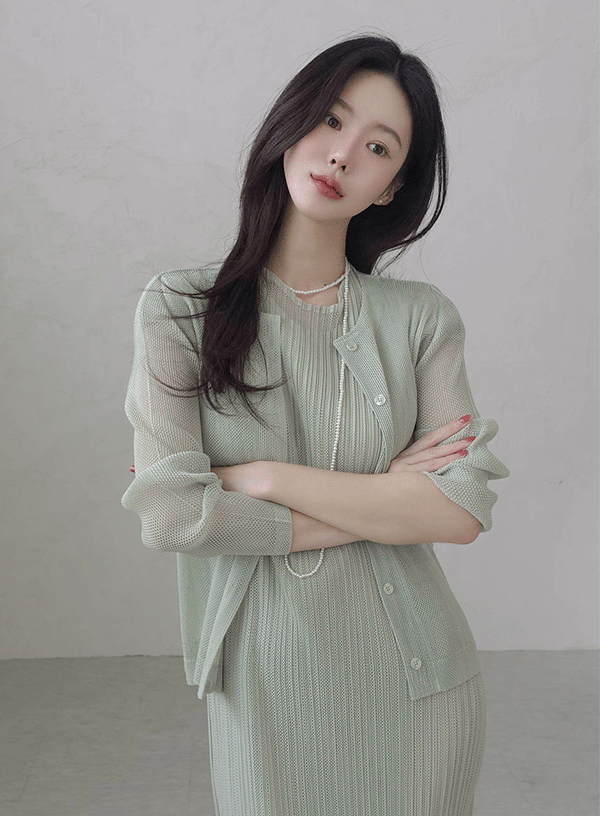 세렌느 메쉬 가디건