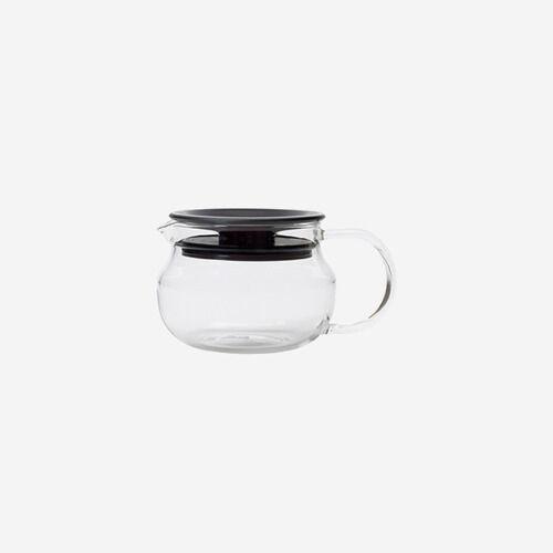 킨토 원터치 티팟 플라스틱 280ml - 브라운