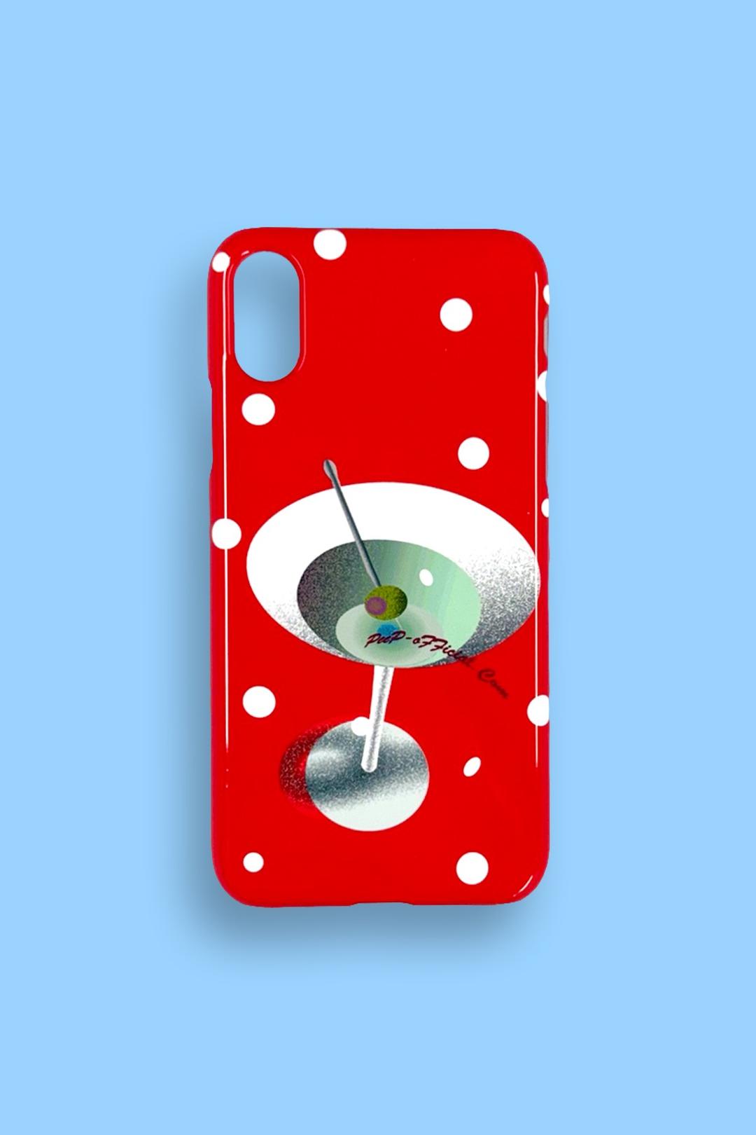 Red Martini iCase_Card/Basic