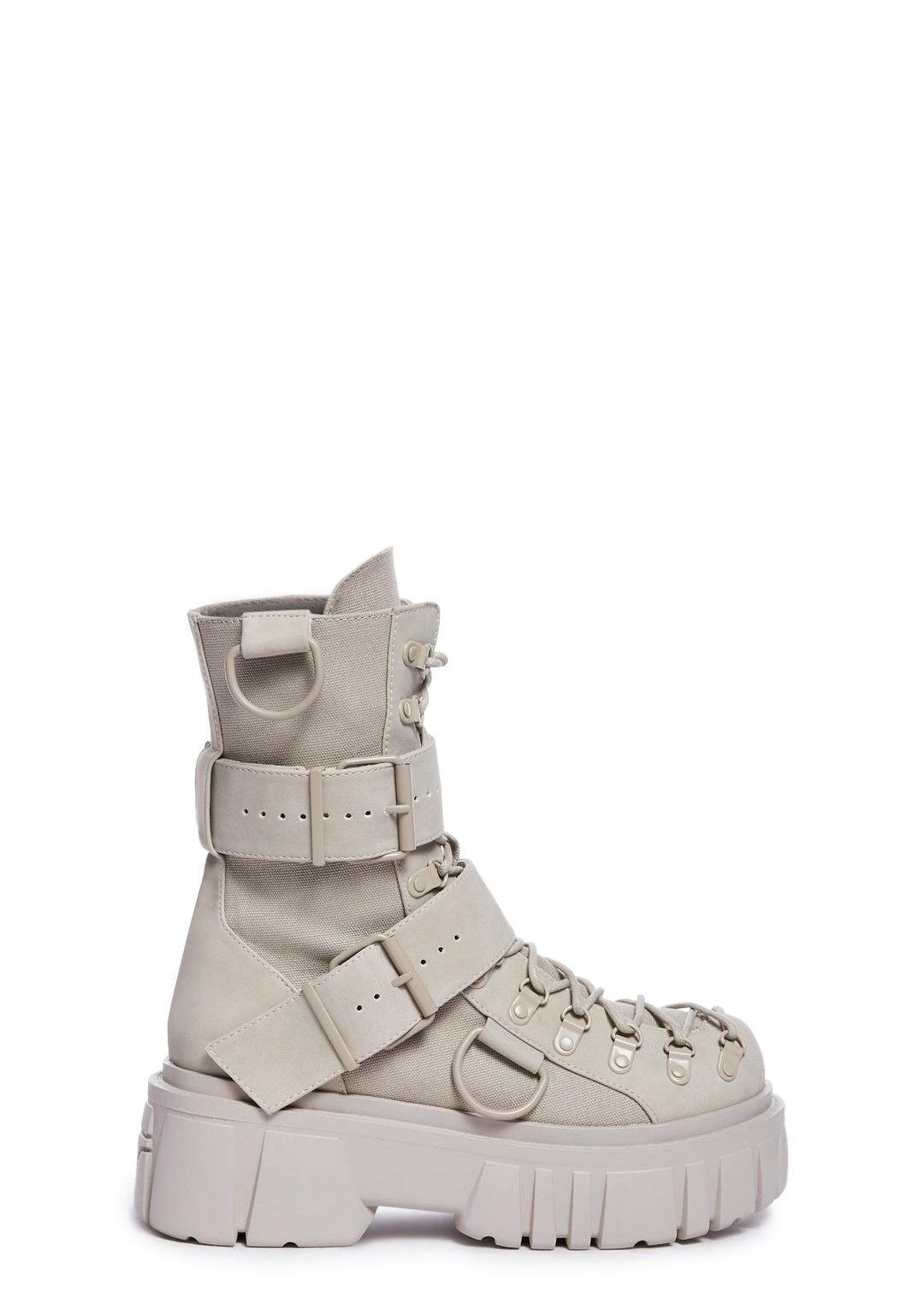 Low Traitor Boots - Light Gray - US 8