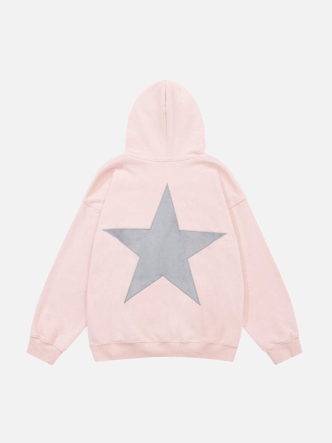 Oversized Hoodie - Light Pink / XS