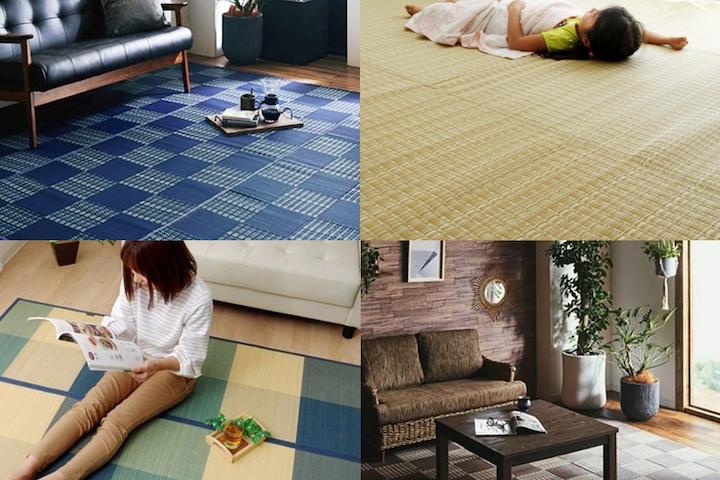 먼지없는 시원한 여름러그 카페트