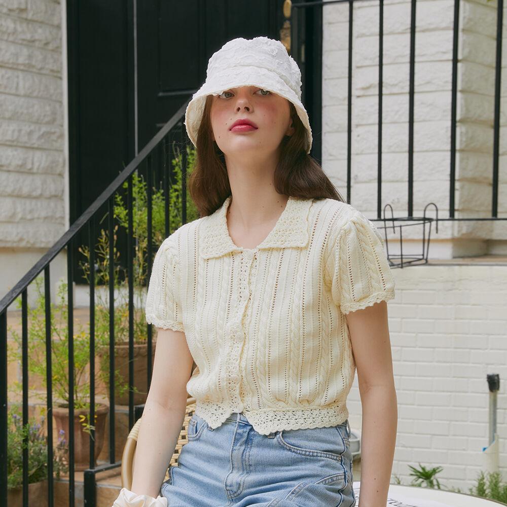 PETIT CROCHET KNIT (CREAM)