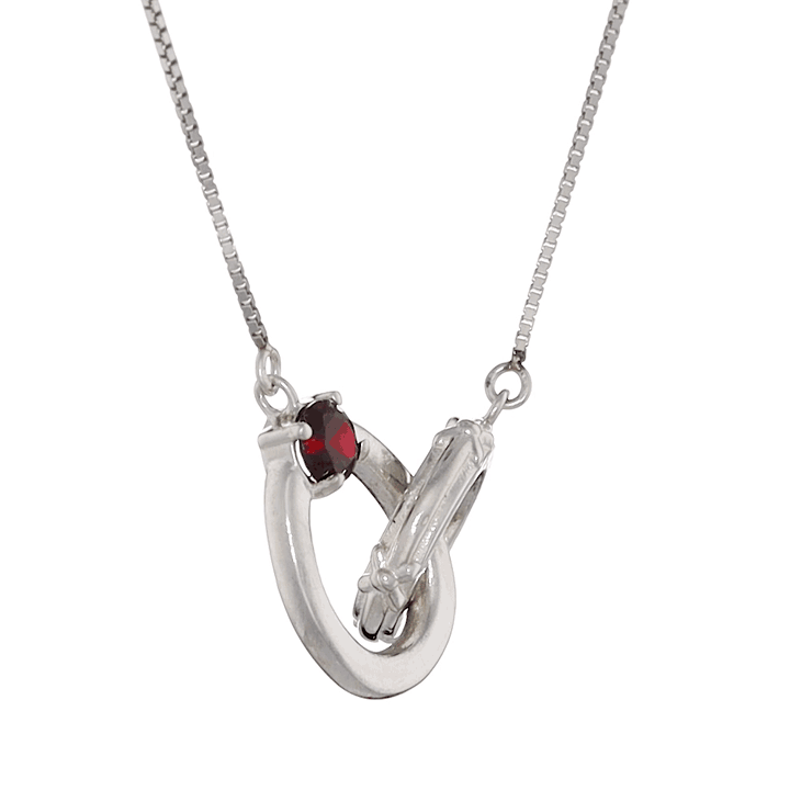 STREETCAR NECKLACE RED