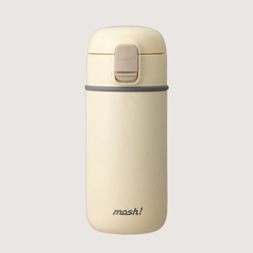 [MOSH] 모슈 라떼 원터치 텀블러 450ml 아이보리