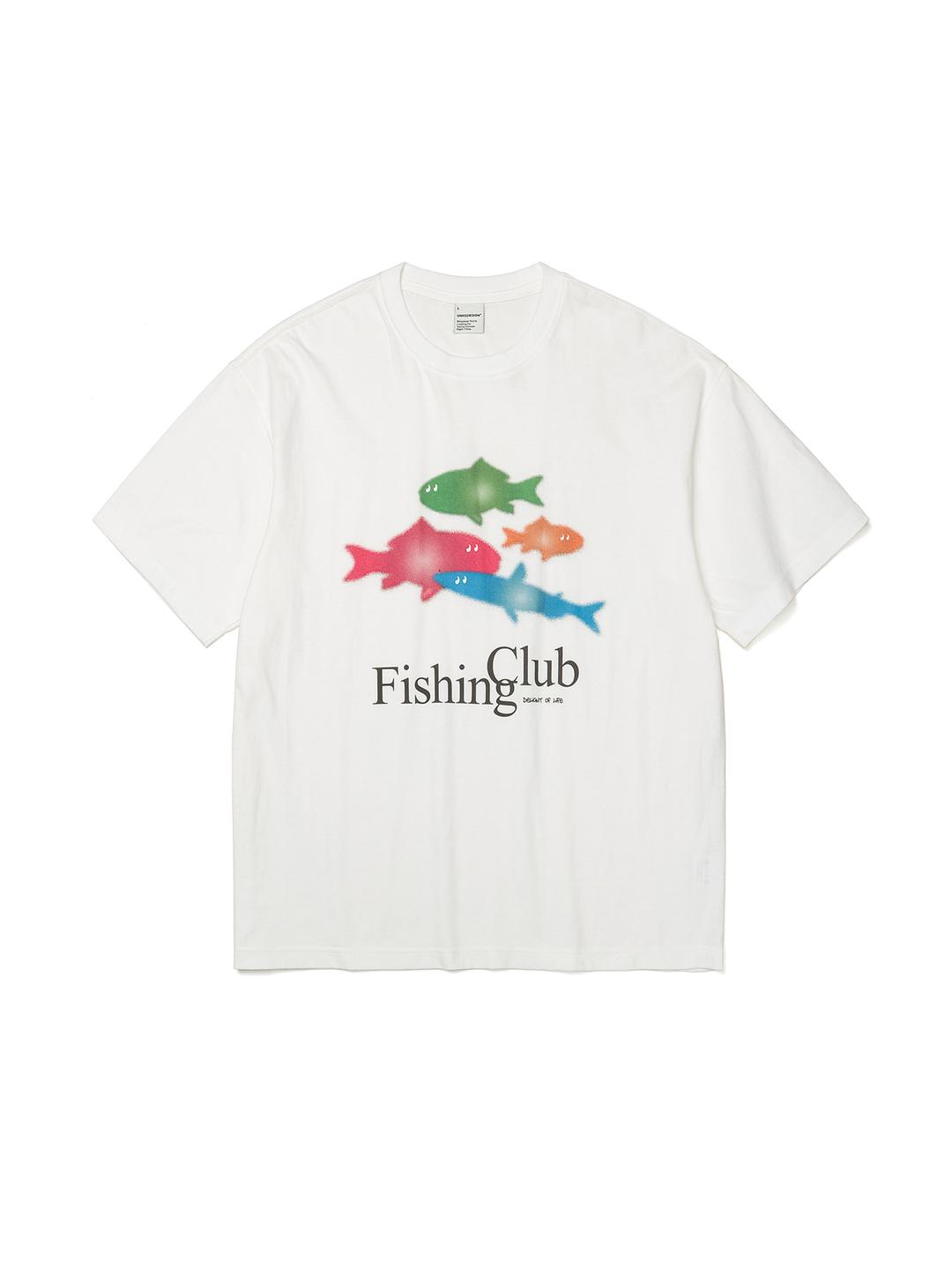 FISHING CLUB TEE_WHITE