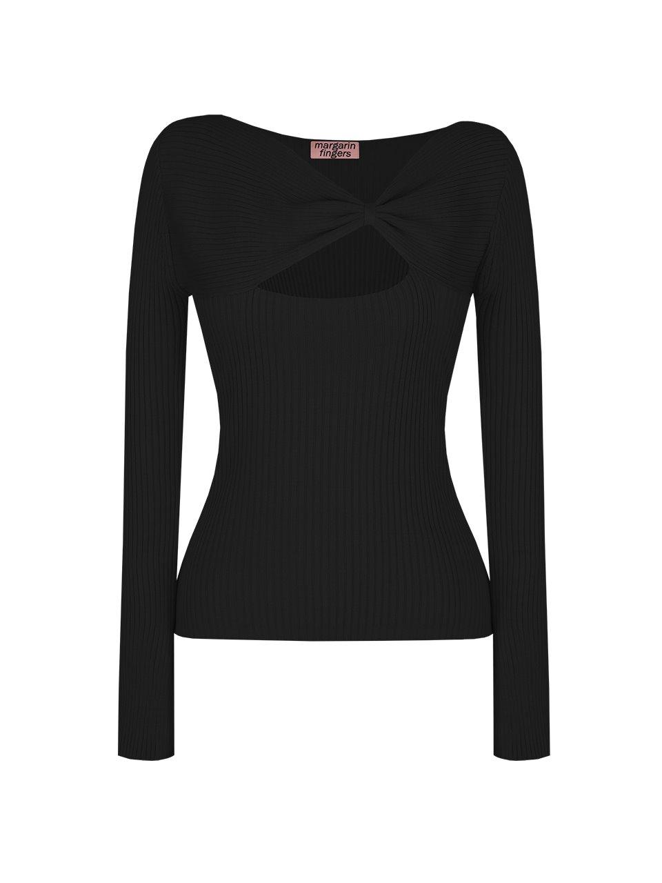 ribbon twist knit